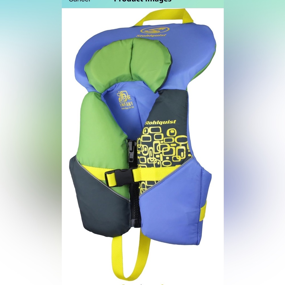 Stohlquist infant life jacket